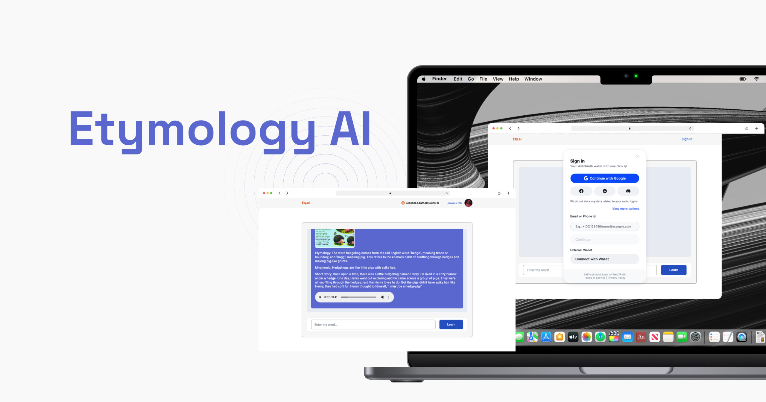 Etymology AI / AI-powered Learning App