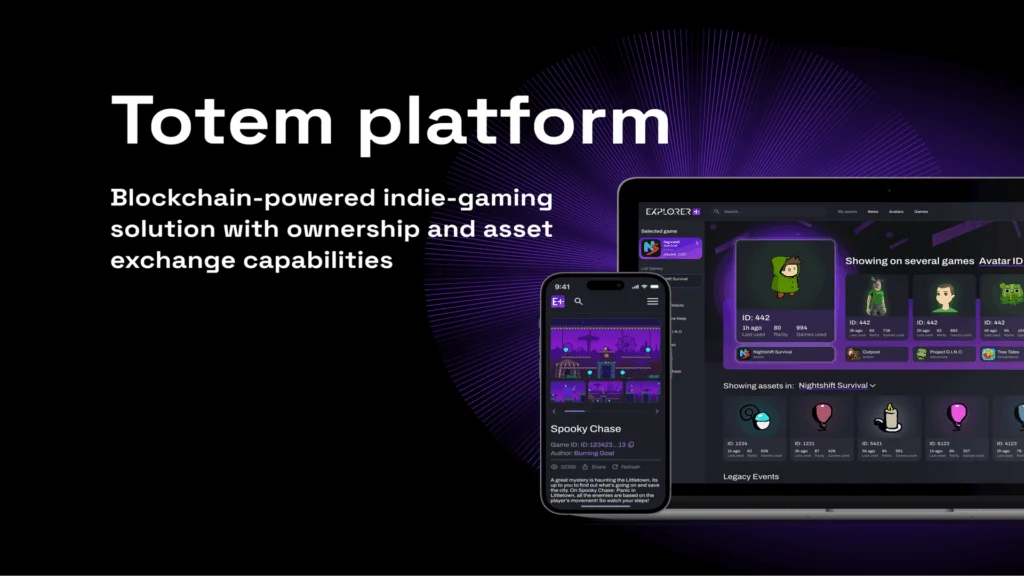 NFT game platform case study — Totem Web Explorer blockchain gaming by IT-Dimension